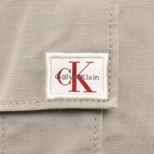 Image number 4 for Calvin Klein Jeans Skinny Cargo Trousers Khaki