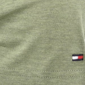 Image number 4 for Tommy Hilfiger Logo Slim Fit T Shirt Green