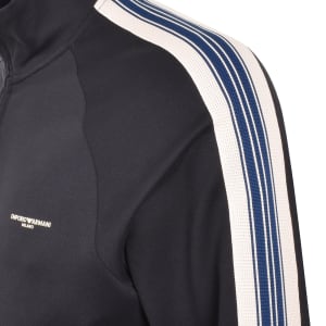 Image number 4 for Emporio Armani Full Zip Sweatshirt Navy