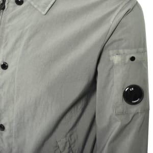 Image number 4 for CP Company Taylon P Zipped Overshirt Grey