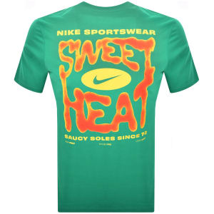 Image number 5 for Nike Sportswear Hot Sauce T Shirt Green