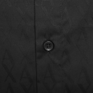 Image number 4 for Armani Exchange Short Sleeve Shirt Black