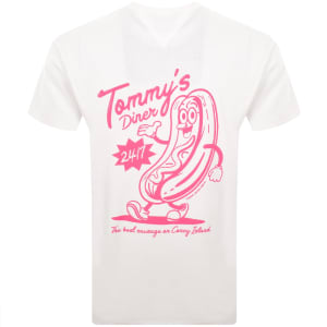 Image number 5 for Tommy Jeans Novelty Fair T Shirt White