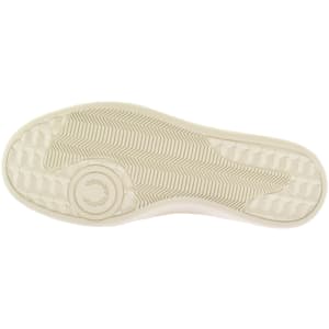 Image number 5 for Fred Perry B4 Leather Trainers Snow White