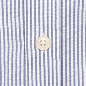 Image number 4 for Sandbanks Seersucker Shirt Navy