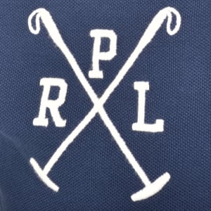 Image number 5 for Ralph Lauren Custom Slim Polo T Shirt Navy