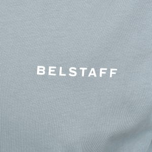 Image number 4 for Belstaff Relaxed Fit Border T Shirt Quarry Blue