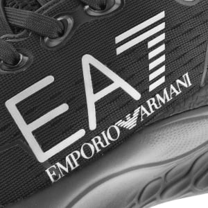 Image number 4 for EA7 Emporio Armani Logo Trainers Black