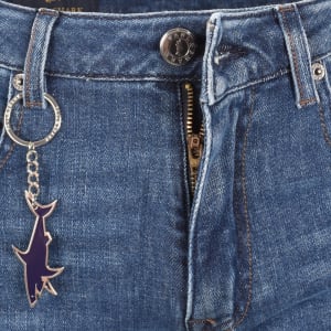 Image number 4 for Paul And Shark Winter Stretch Jeans Mid Wash Blue