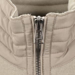 Image number 5 for Belstaff Kilmington Quarter Zip Jumper Beige