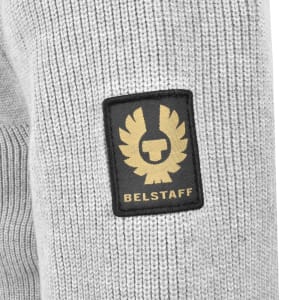 Image number 4 for Belstaff Commander Knit Jumper Grey