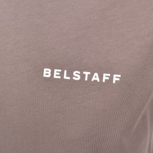 Image number 4 for Belstaff Border T Shirt Asphalt Brown