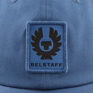 Image number 4 for Belstaff Phoenix Logo Cap Marine Blue