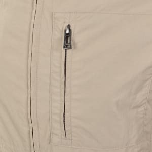 Image number 5 for Belstaff Grid Overshirt Dark Sand