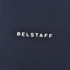 Image number 4 for Belstaff Border Hoodie Dark Ink Navy