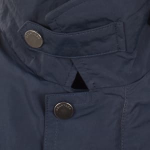 Image number 5 for Belstaff Farer Coat Dark Ink Navy
