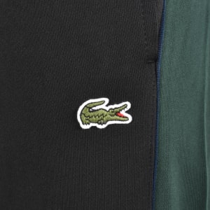 Image number 5 for Lacoste Colour Block Joggers Black