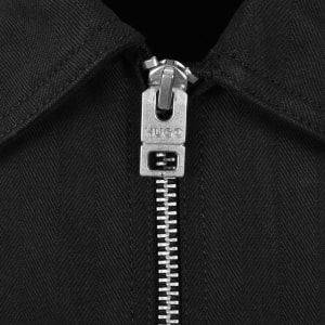 Image number 5 for HUGO Efilos Overshirt Black