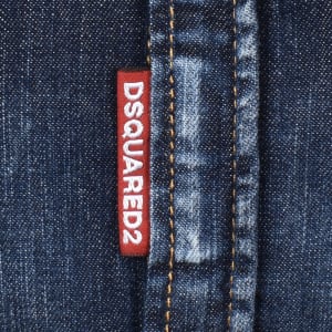 Image number 4 for DSQUARED2 Relax Dan Denim Shirt Blue