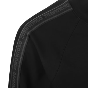 Image number 4 for DSQUARED2 Tape Zipped Sweatshirt Black
