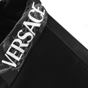 Image number 4 for Versace Jeans Couture Collar Logo Polo Black