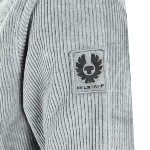 Image number 4 for Belstaff Fallgate Corduroy Overshirt Quarry Blue