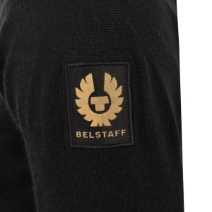 Image number 4 for Belstaff Kelby Zip Cardigan Black