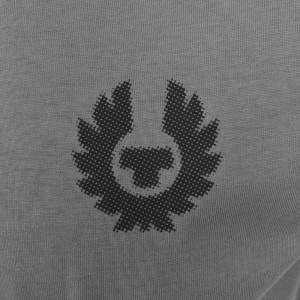 Image number 4 for Belstaff Short Sleeve Shadow Logo T Shirt Grey