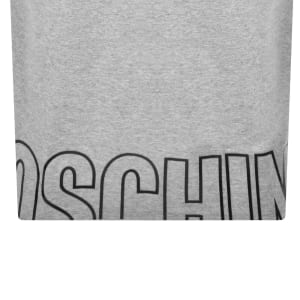 Image number 4 for Moschino Logo T Shirt Grey