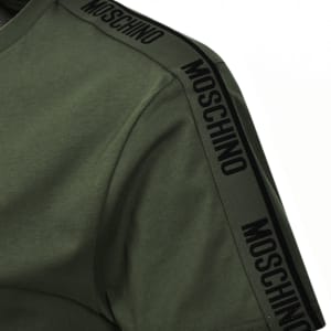 Image number 5 for Moschino Logo T Shirt Green