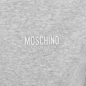 Image number 4 for Moschino Logo T Shirt Grey