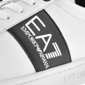 Image number 4 for EA7 Emporio Armani Logo Trainers White