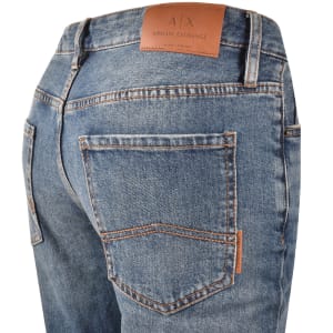 Image number 4 for Armani Exchange J14 Slim Fit Jeans Blue