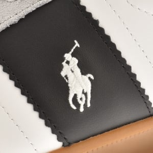Image number 4 for Ralph Lauren Heritage Aera Trainers White