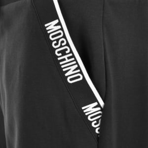 Image number 4 for Moschino Tape Logo Shorts Black
