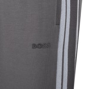 Image number 5 for BOSS Full Zip Tracksuit Set Grey