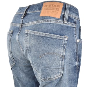 Image number 4 for G-Star 3301 Slim Fit Jeans Blue