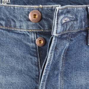 Image number 5 for G-Star 3301 Slim Fit Jeans Blue