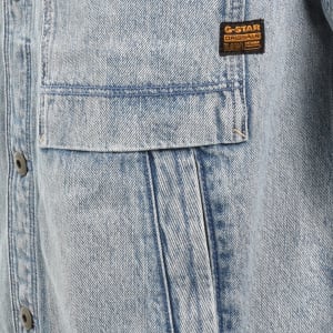 Image number 4 for G-Star Mosa Denim Overshirt Blue