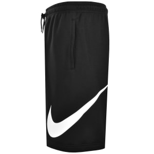 Image number 4 for Nike Club Fleece Shorts Black