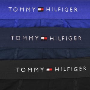 Image number 5 for Tommy Hilfiger 3 Pack Boxer Briefs Black