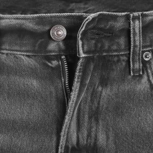 Image number 5 for Calvin Klein Jeans Classic Denim Shorts Black