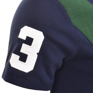 Image number 5 for Ralph Lauren Crew Neck Slim Fit T Shirt Navy