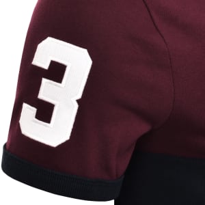 Image number 5 for Ralph Lauren Crew Neck Slim Fit T Shirt Burgundy