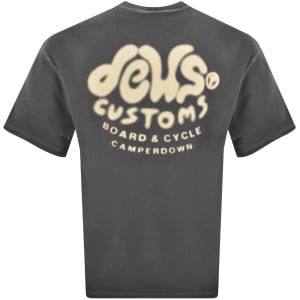 Image number 5 for Deus Ex Machina Debris Reverse T Shirt Grey