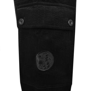 Image number 4 for Pretty Green Dalmorton Cargo Trousers Black