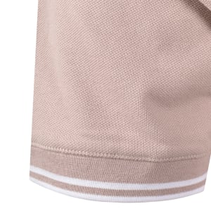 Image number 5 for Pretty Green Barton Polo T Shirt Dusky Pink