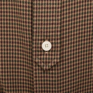 Image number 4 for Pretty Green Wykeham Check Shirt Khaki