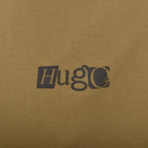 Image number 4 for HUGO Blue Nilte T Shirt Green