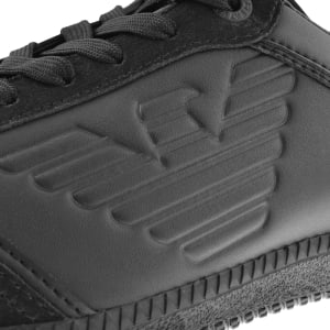 Image number 4 for EA7 Emporio Armani Logo Trainers Black